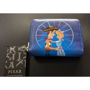 Loungefly Pixar Moment Toy Story Woody Bo Peep Wallet NWT